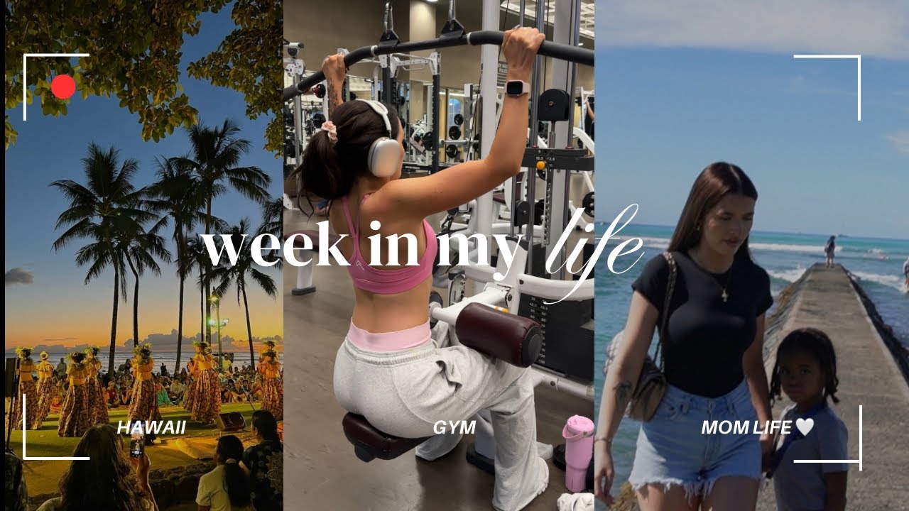 WEEK IN MY LIFE | hawaii, honolulu zoo, gym routines, hair appointment, harris teeter haul, & more!