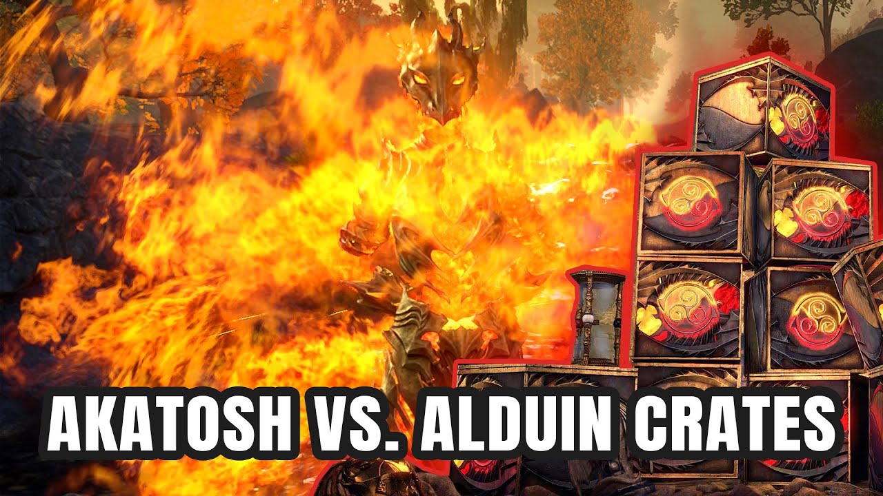 ESO Akatosh vs. Alduin Crown Crate Showcase
