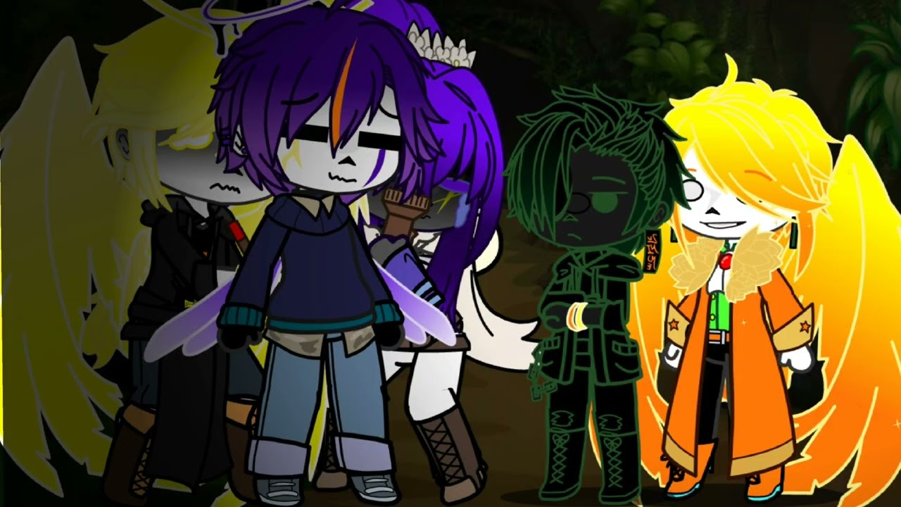Three Kid's part. 26 (💚🐙OG Nightmare x SD Dream 🧡🐤）|| MY AU SHIP #nightswad