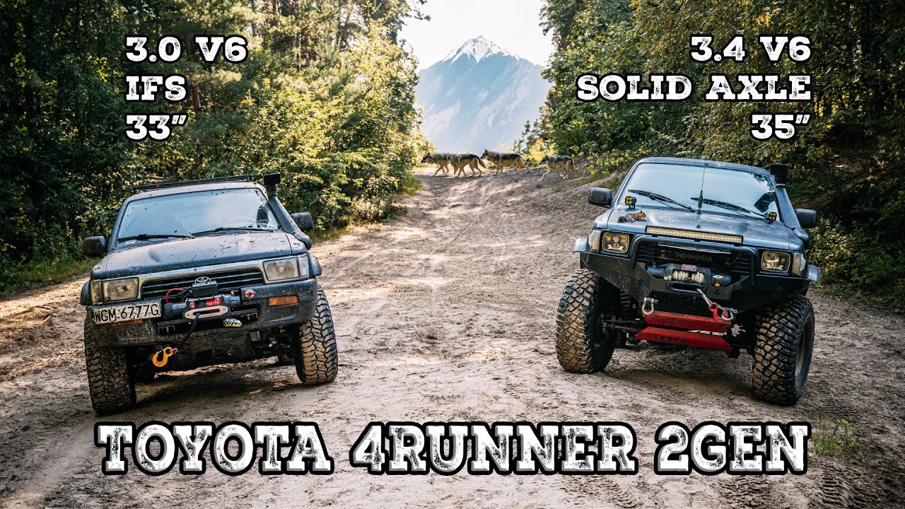 2x Toyota 4RUNNER 2gen - Por&oacute;wnanie - 33