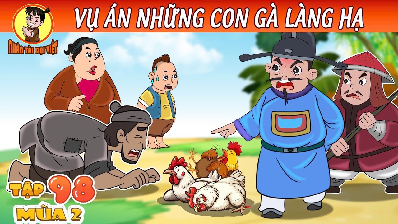 VỤ ÁN NHỮNG CON GÀ LÀNG | Nhân Tài Đại Việt | Phim Hoạt Hình | Trạng Nhí | Hồng Xiêm