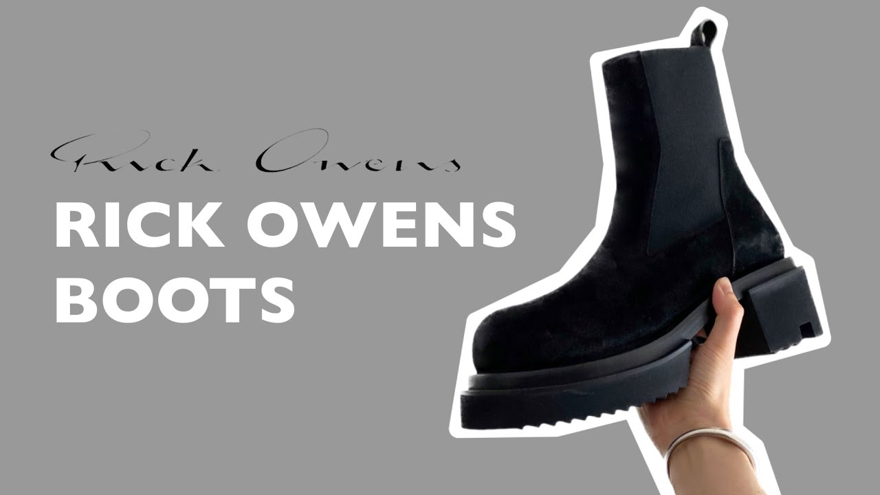 Rick Owens | FW22 Beatle Bogun Boots | A Review
