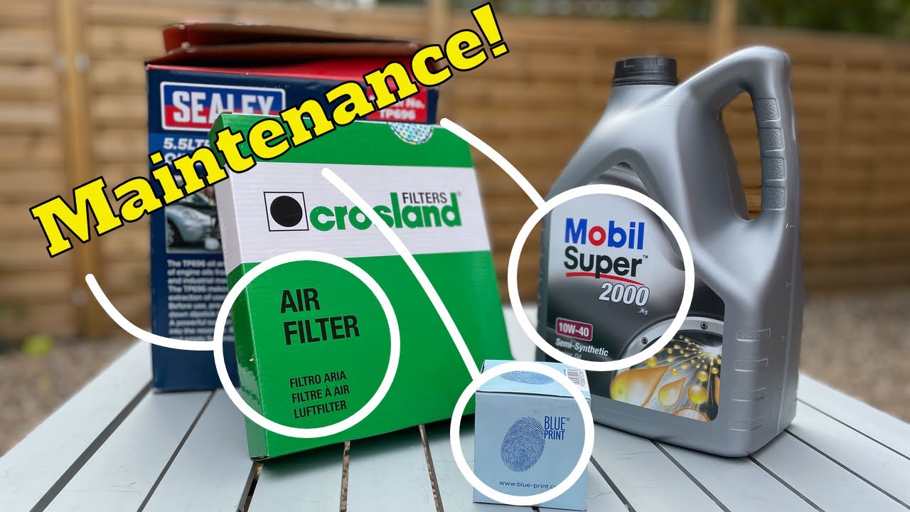 Mazda Bongo Easy Oil & Filter + Air Filter Change using oil extractor pump