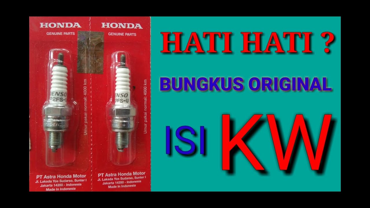 Оригинальные и поддельные свечи зажигания Denso нужно знать🔴Оригинальные и KW свечи зажигания