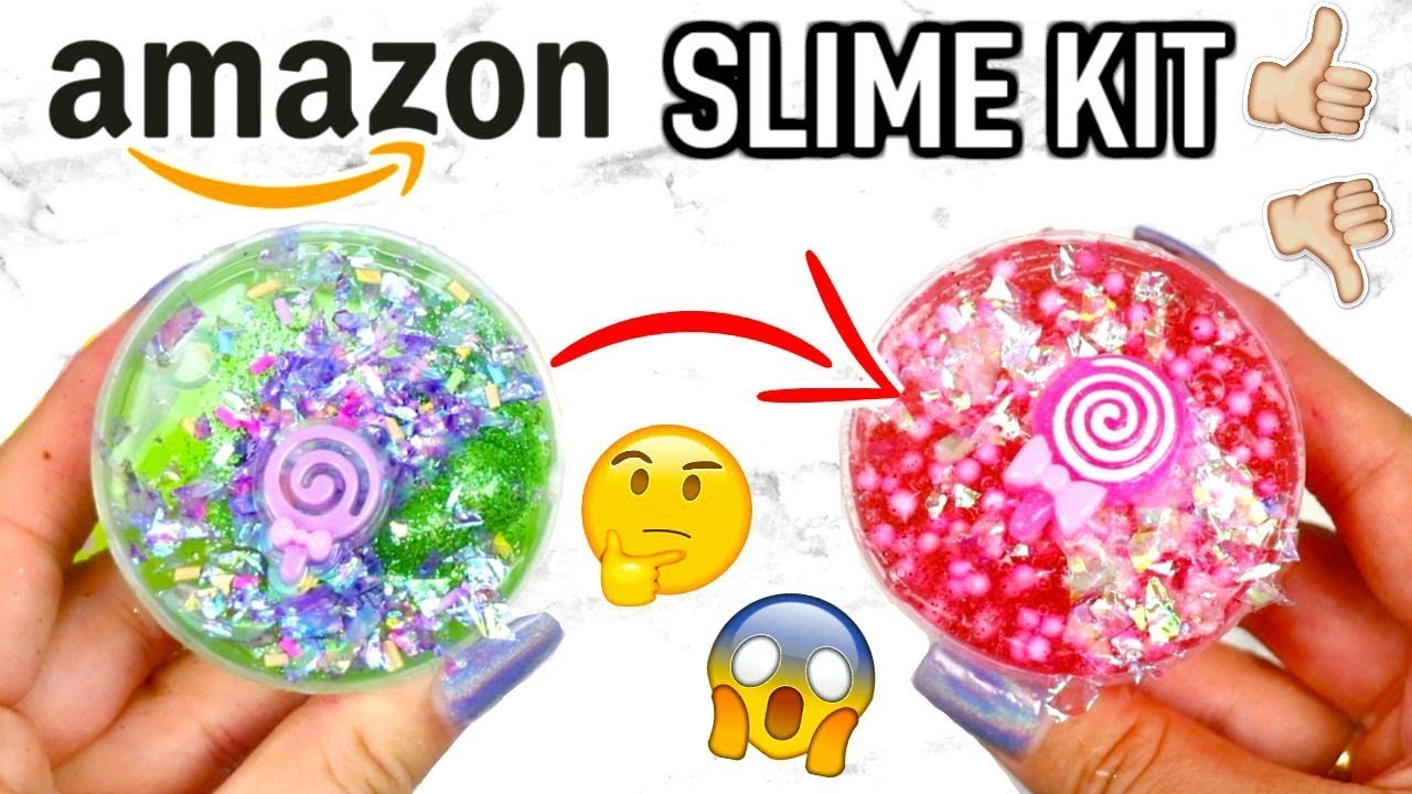 AMAZON SLIME KIT REVIEW (Joyjoz DIY Slime Kit) Is It Worth It?!?