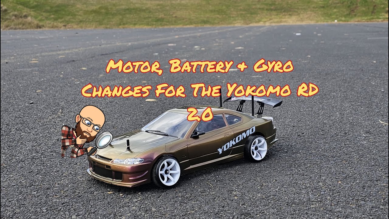 Motor Battery & Gyro Changes For The Yokomo RD 2.0