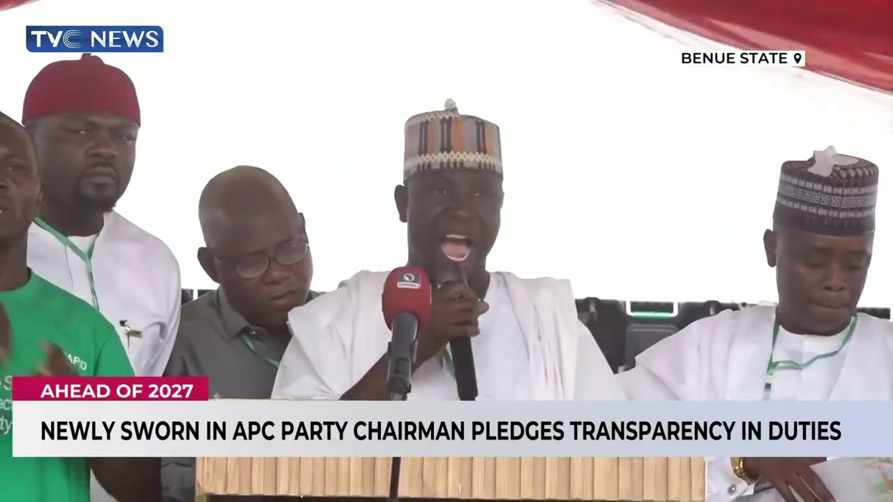 APC Installs New Benue State Executives