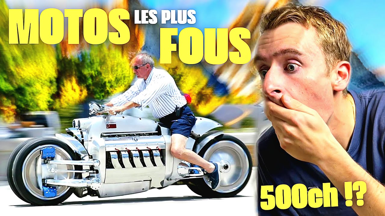 Les CONCEPTS de MOTOS les plus FOUS !! (Genre une moto de 500 chevaux)