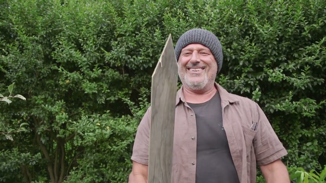 Propping Up My Heavy Peach Tree Branches