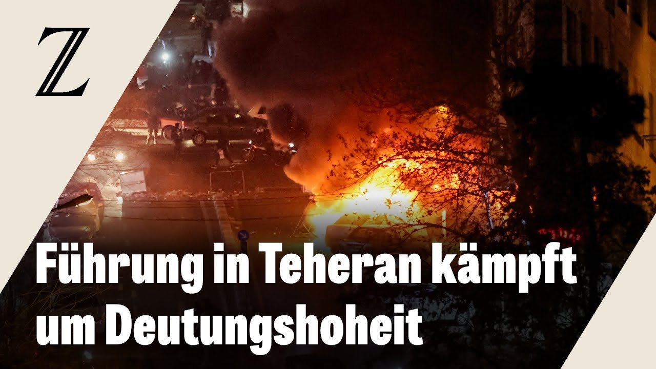 Proteste im Iran: Teheran nutzt Staatsfernsehen zur Deutung der Proteste