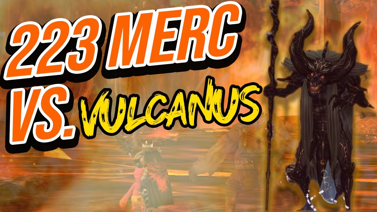 Vulcanus Run in Hardmode with my Merc #rappelz