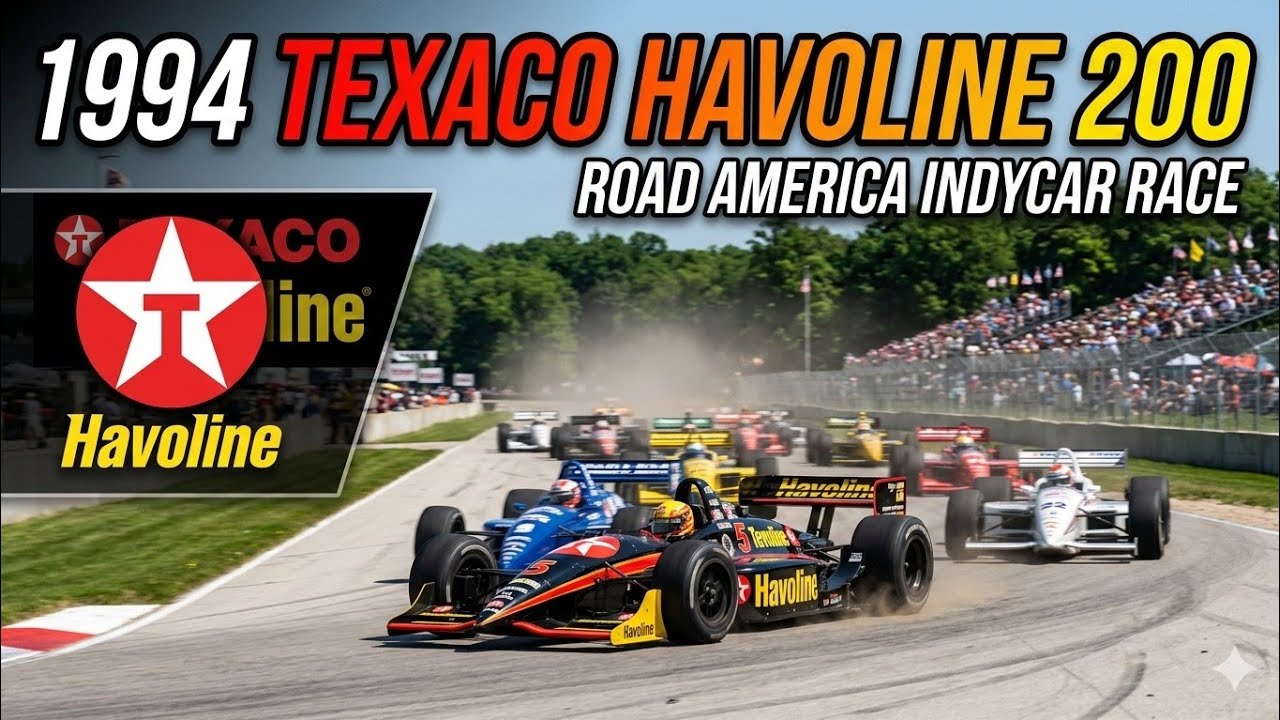 1994 Road America IndyCar-Villeneuve's 1st Win!
