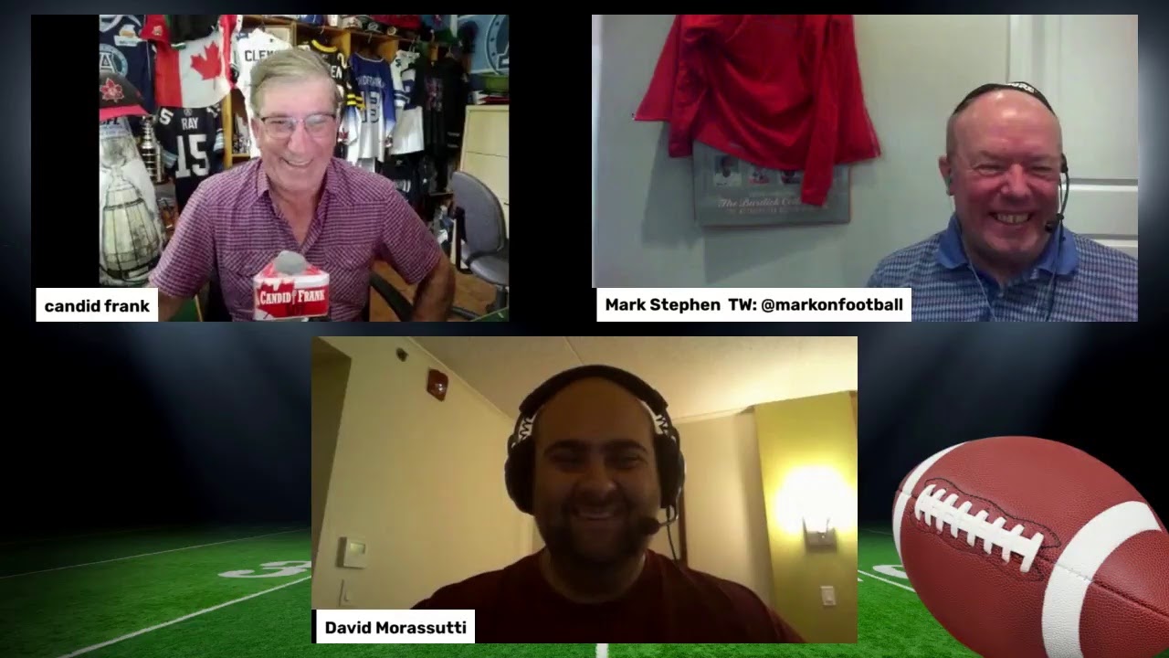 CFL Talk with Candid Frank Stanisci and David Morassutti 5721