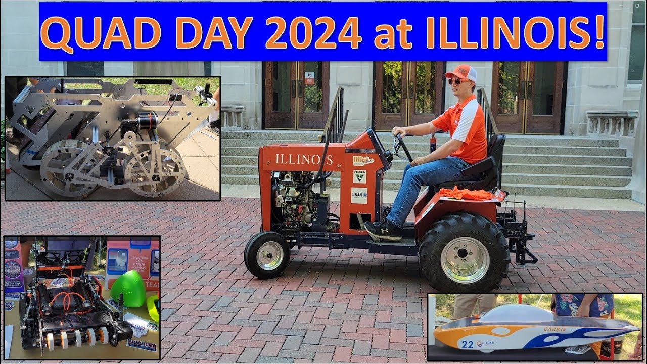 Quad Day 2024 at University of ILLINOIS!