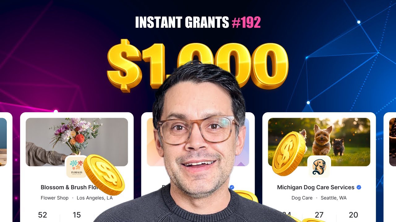 $1k Instant Grants and $10,000 Grant Deadline Today