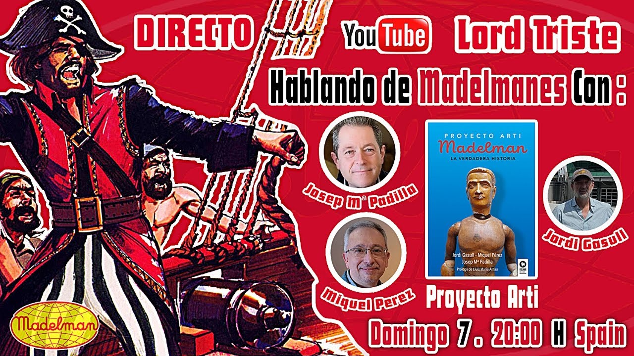 Hablando de Madelmanes : Proyecto Arti . Con Jordi Gasull. Miquel Pérez y  Josep Mº Padilla