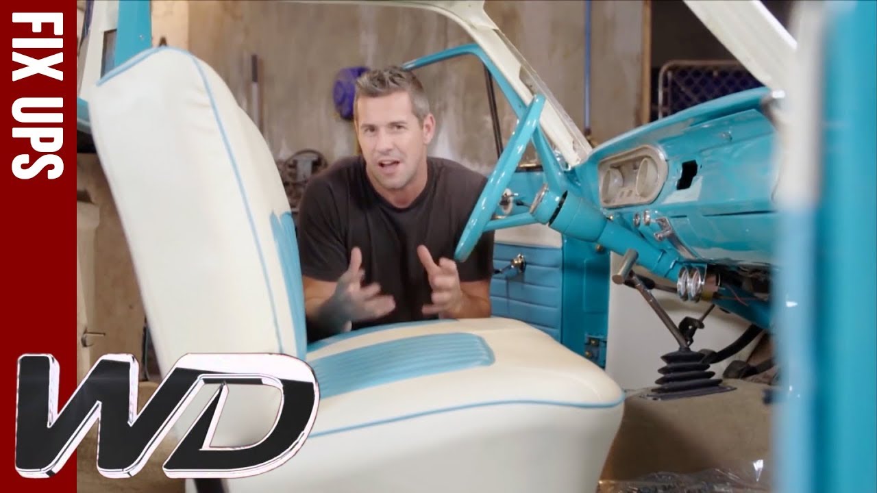 Ant Restores The Interior And Bed Of An Old Ford Ranchero Pickup | Wheeler Dealers