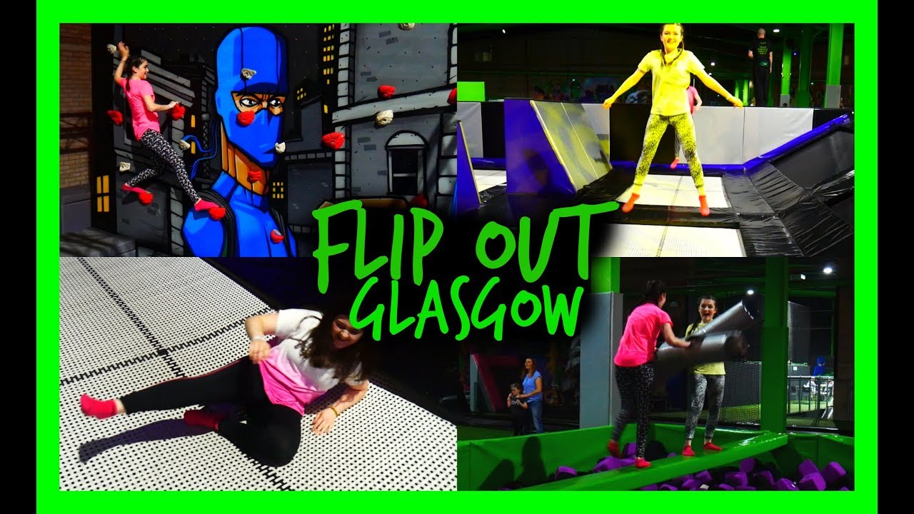 WORLDS LARGEST TRAMPOLINE PARK | FLIP OUT GLASGOW!