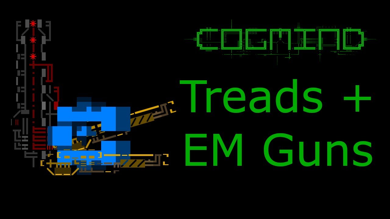 Cogmind Treads EM Gun ++