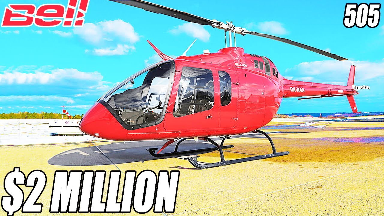 Внутри Bell 505 Jet Ranger X стоимостью 2 миллиона долларов