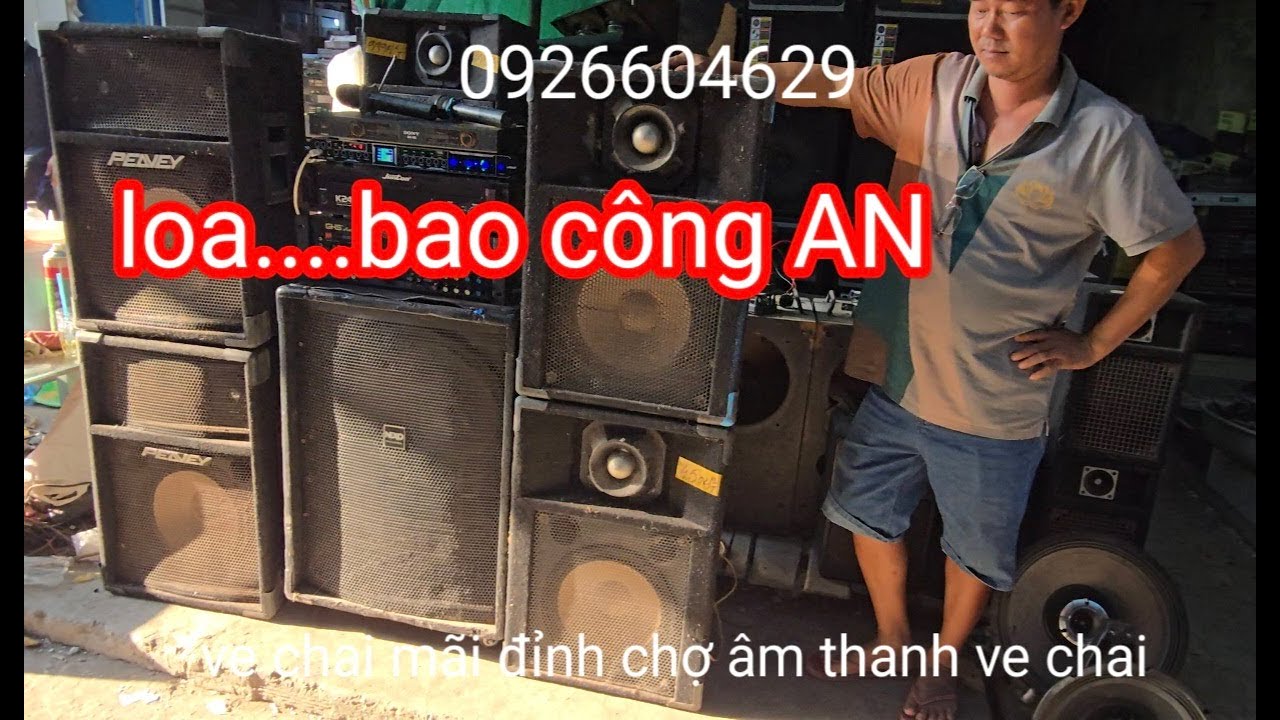 Loa BAO CÔNG AN. loa.đẩy 999k.Micro. xả hàng âm thanh ve chai
