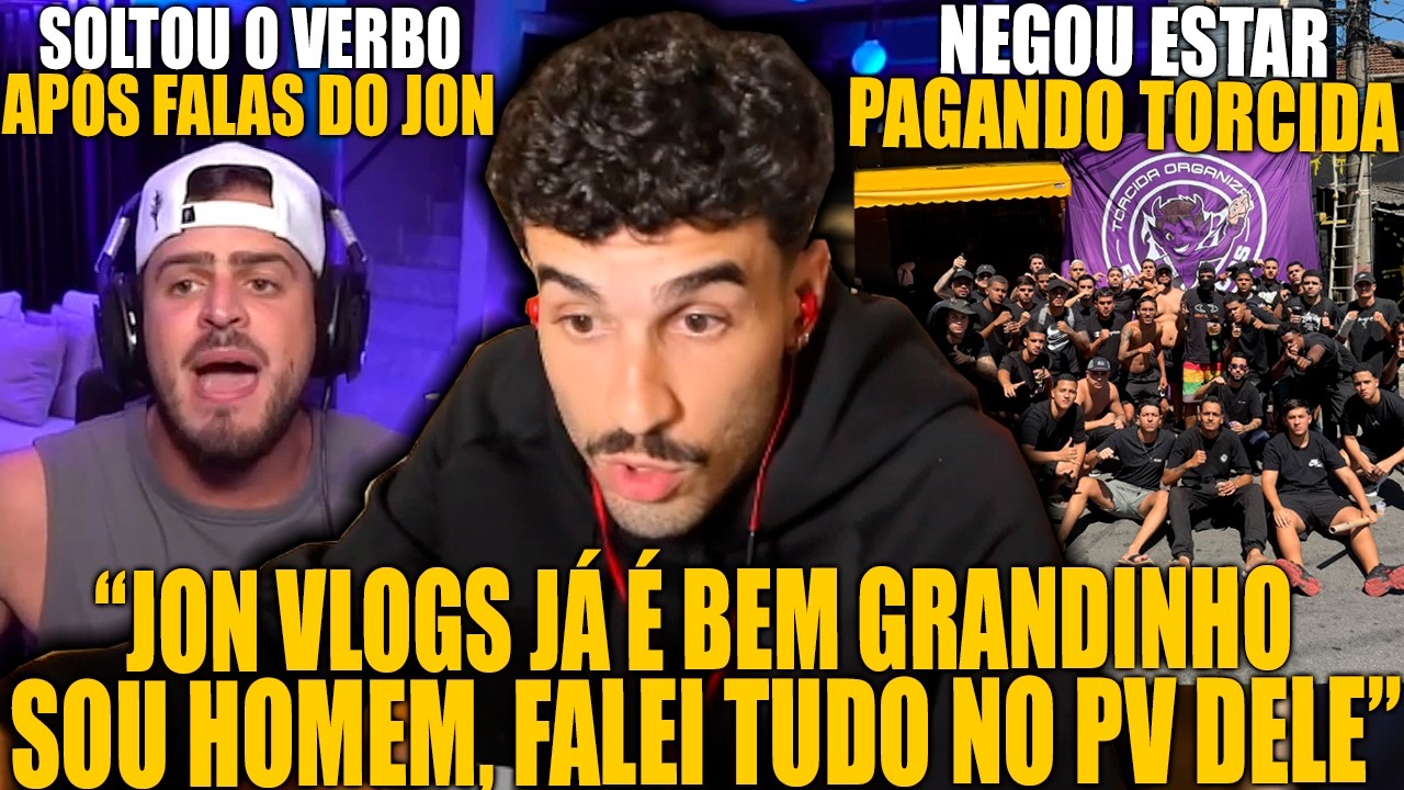 ALLANSTAG SE PRONUNCIA APÓS JON VLOGS CULPAR A TORCIDA DO DIBRADOS PELA BRIGA CONTRA O CAPIM!