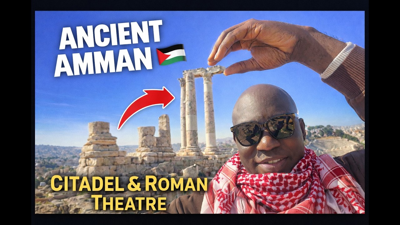 From Amman Citadel to the Roman Theatre | Jordan Travel Vlog 🇯🇴
