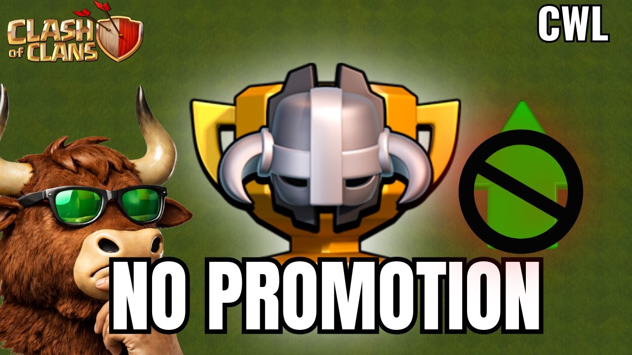 CWL Day 3 And No Promotion | Clash of Clans