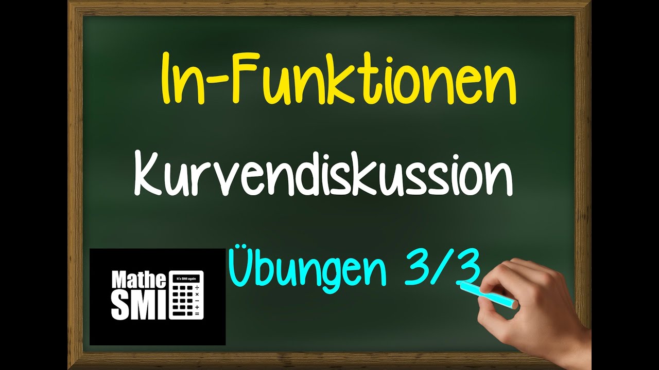 Mathe Abitur/Fachabi: Kurvendiskussion mit ln-Funktionen (Übungen 3/3)