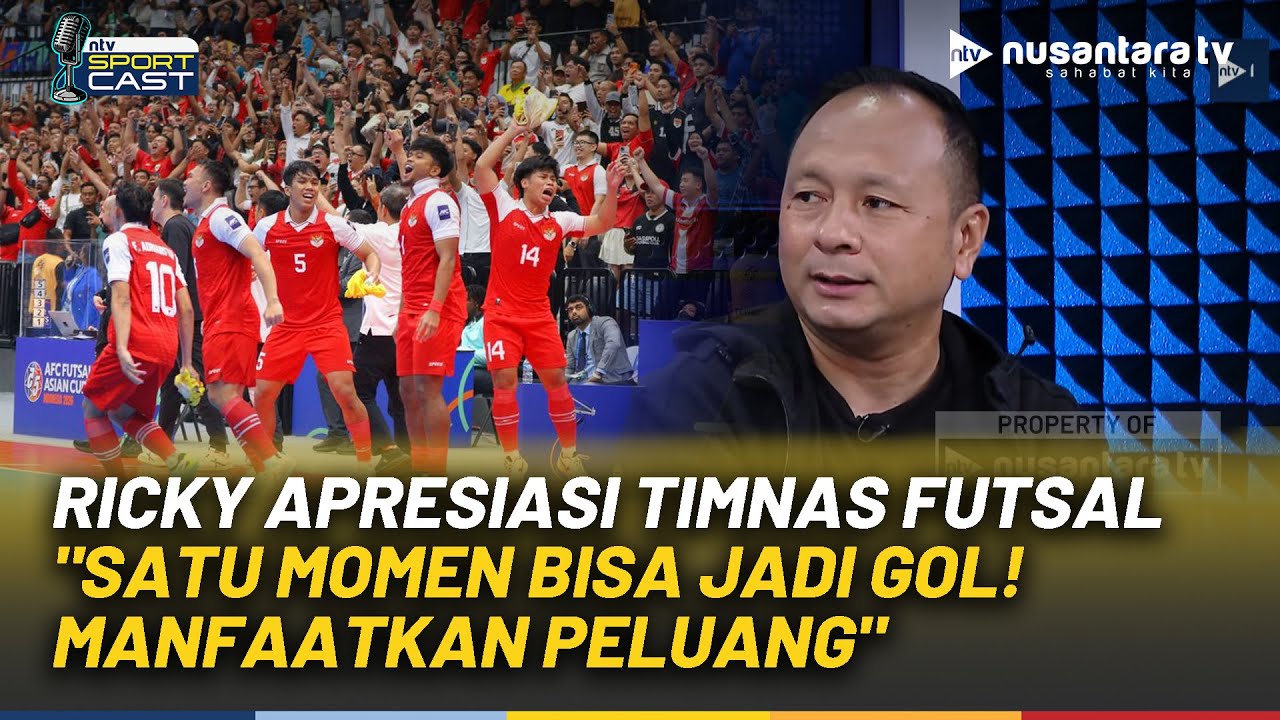 Ricky Nelson Bangga Timnas Futsal ke Final: Satu Gol Bisa Jadi Gol, Keren! | SPORT CAST