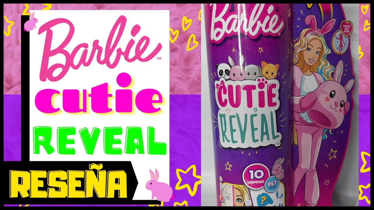 BARBIE CUTIE REVEAL Conejita 🐰💖/ Reseña en español  ¿Nuevo concepto en muñecas? | SERIE 1