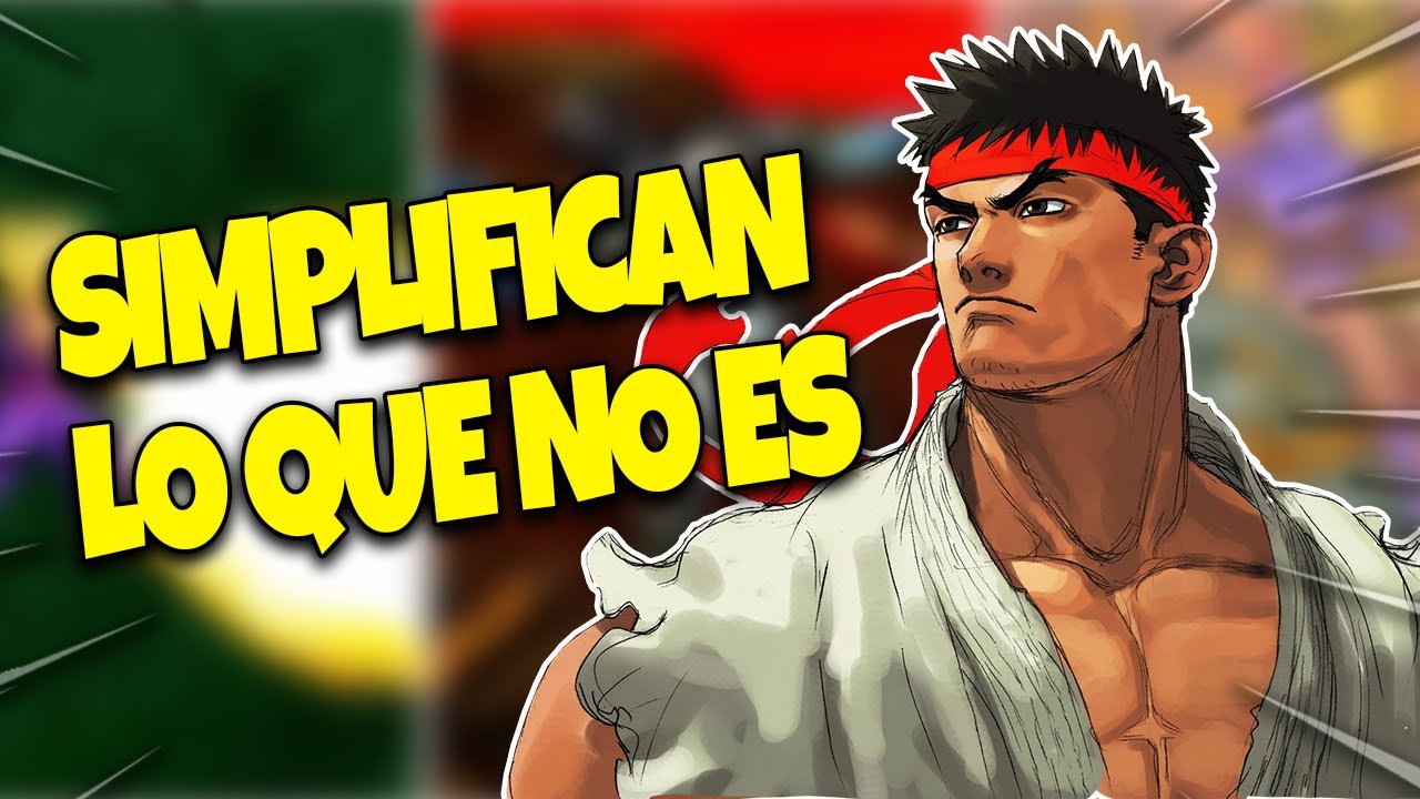 la MALA SIMPLIFICACIÓN de los JUEGOS DE PELEA