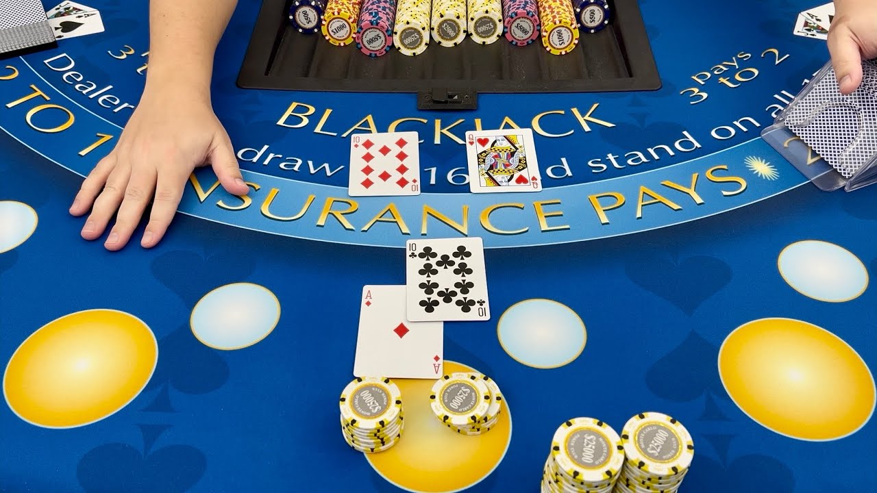 LEGENDARY $1,000,000 HIGH LIMIT ROOM BLACKJACK WIN!