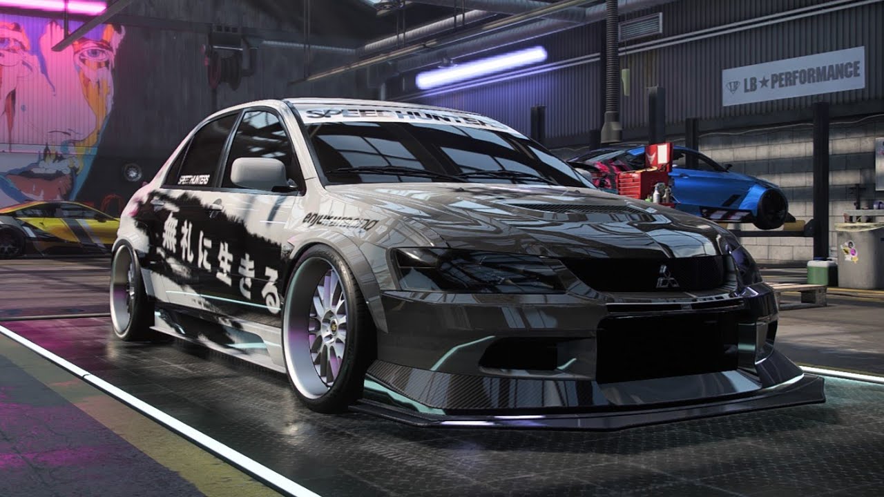 Need for Speed Heat: Mitsubishi Lancer Evolution 9 Gameplay and Customization 