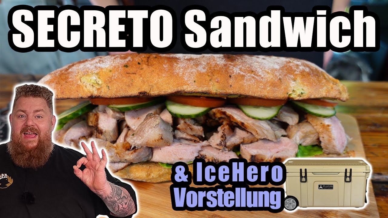 Mega Secreto Sandwich und Vorstellung der IceHero Boxen - BBQ & Grillen für jedermann