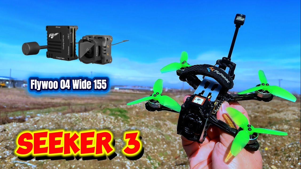 Полётные испытания Deepspace Seeker 3 + Flywoo 04 Wide Lens 155 V2