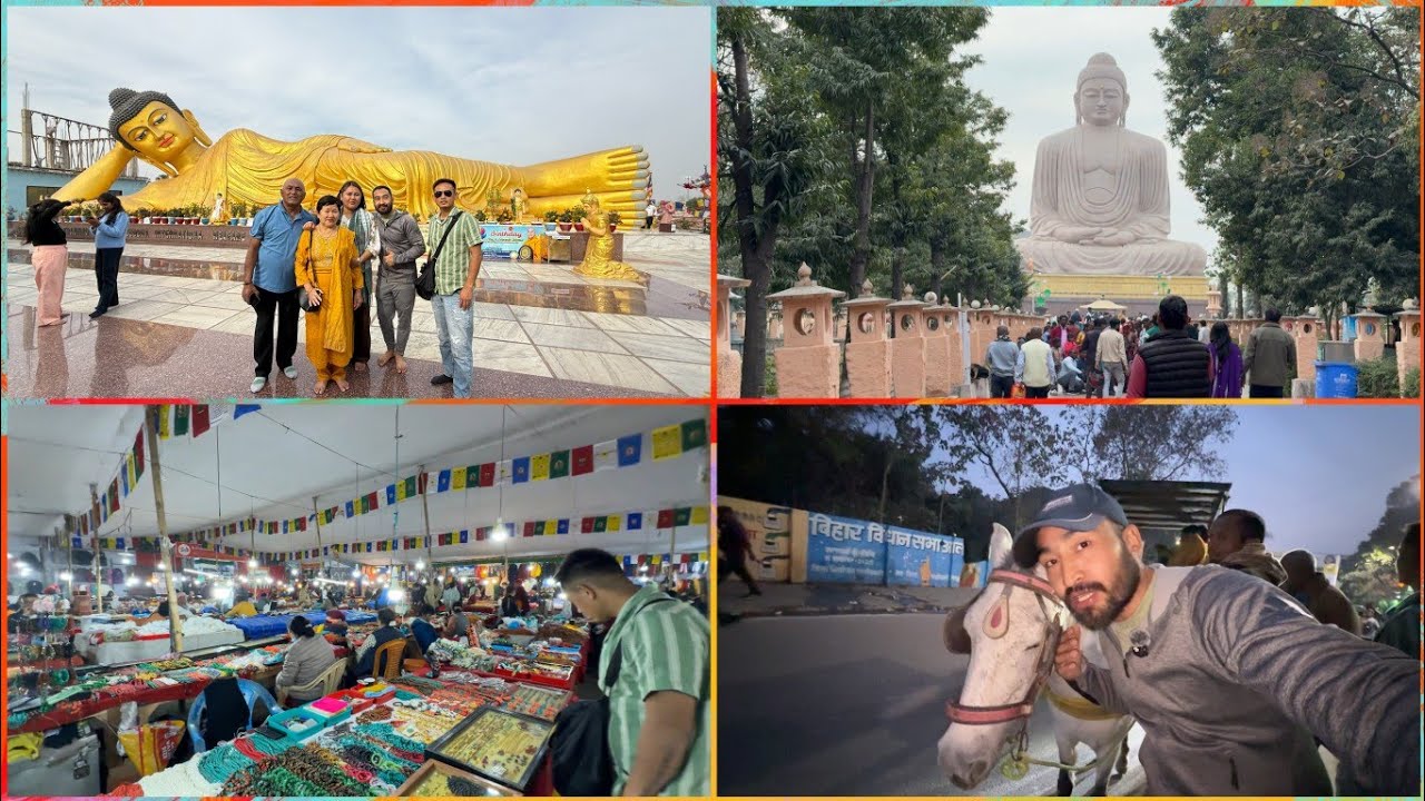 | Inside Bodh Gaya: Spiritual Sites & Street Life 🤩 | @basantvlogs |