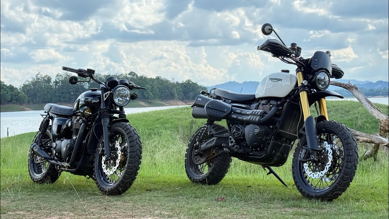 Triumph T120 & Triumph scrambler 1200 XE