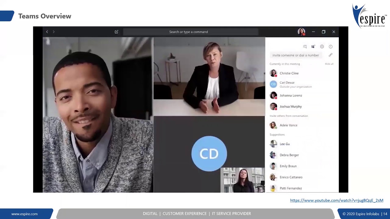 Espire Microsoft Teams Webinar Working Remotely
