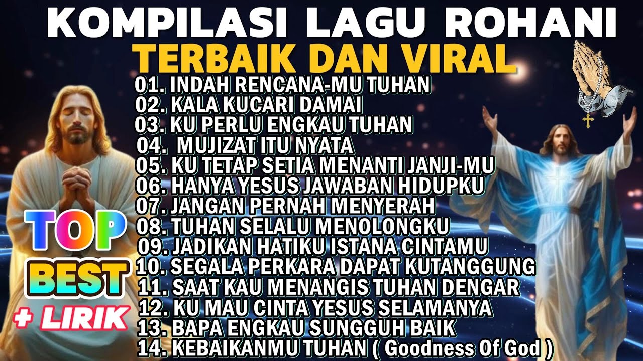 KUMPULAN LAGU PUJIAN ROHANI PILIHAN TERBAIK VIRAL 2025