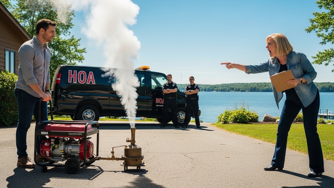 Karen Complained My Generator Was Loud—So I Added a Steam Whistle Every Time Power Dipped!
