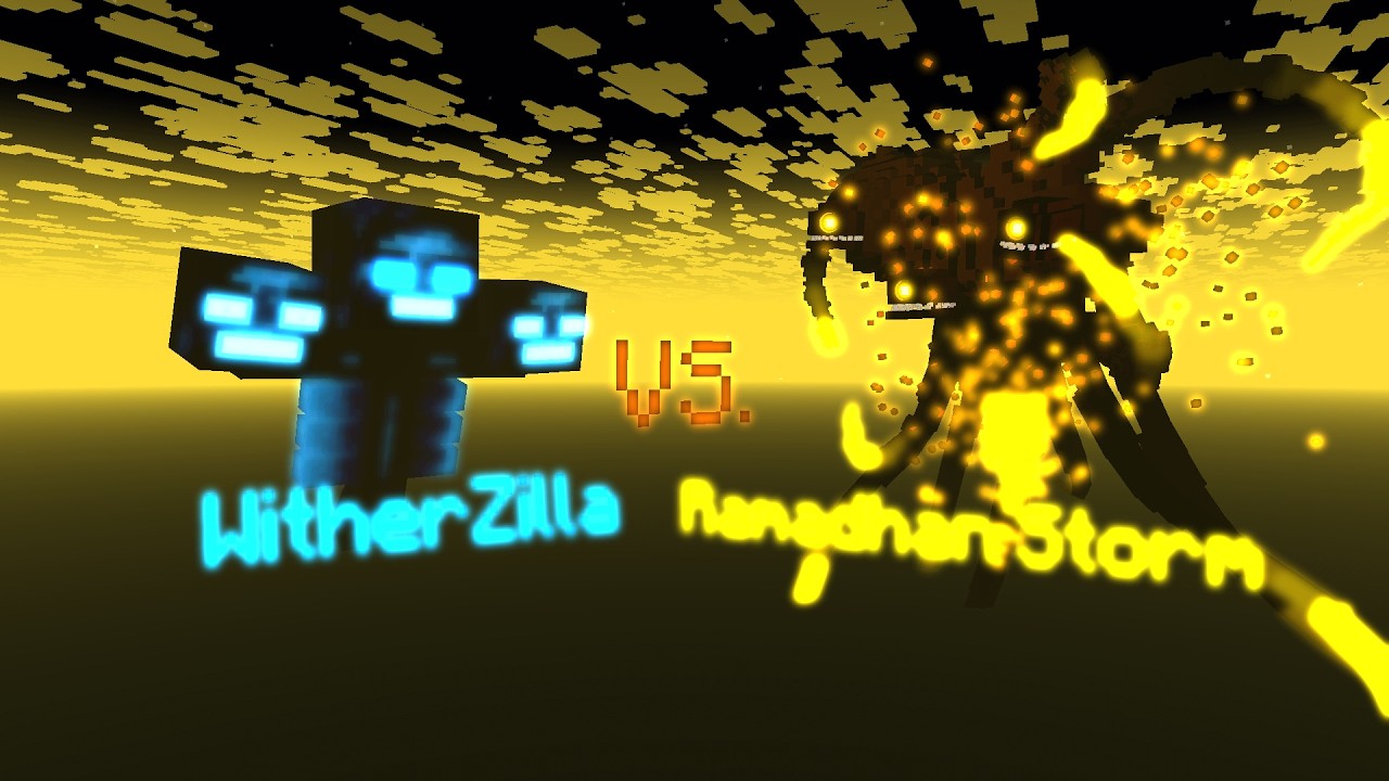 Ramadhan Storm VS. WitherZilla [ Random Animation #2 ] | MInecraft Animation