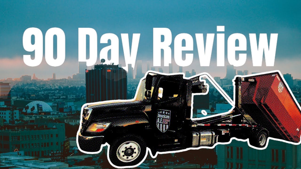 Dumpster Hooklift 90 Day Review - Dumpster Business 101