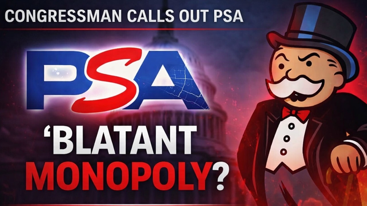 UPDATE: Congressman Doubles Down on PSA Monopoly Claims