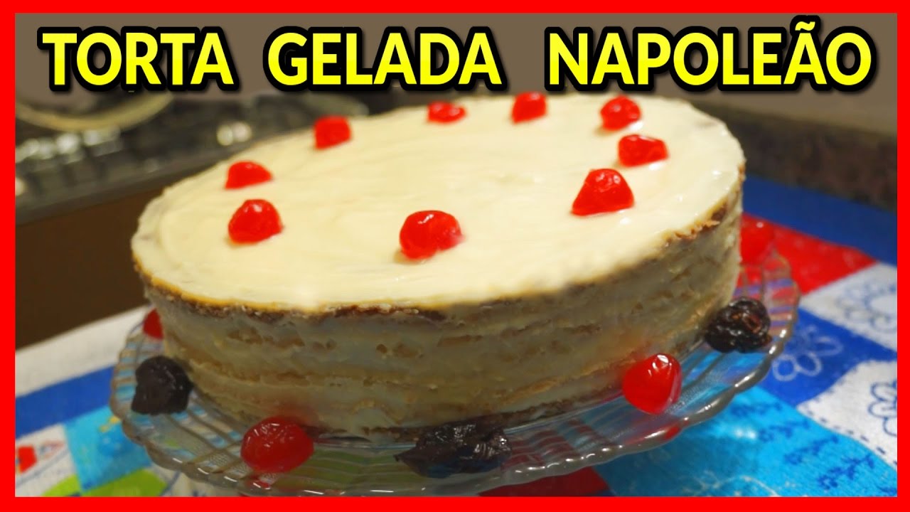Especial de natal= Torta Chapéu de Napoleão em finas camadas