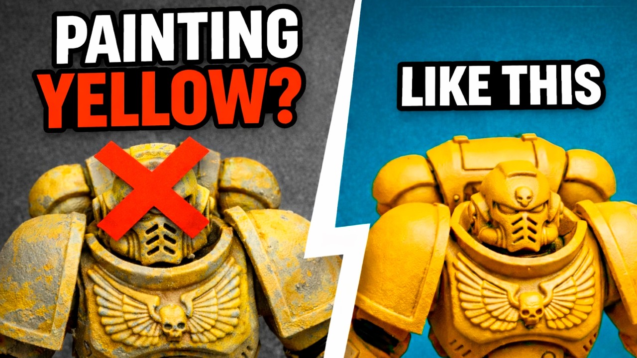 Stop Painting Yellow with Brushes (Try this Sponge Hack)