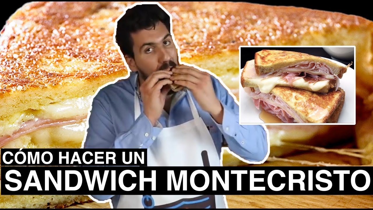 Sándwich MONTECRISTO de jamón y queso | BERNALGUITA