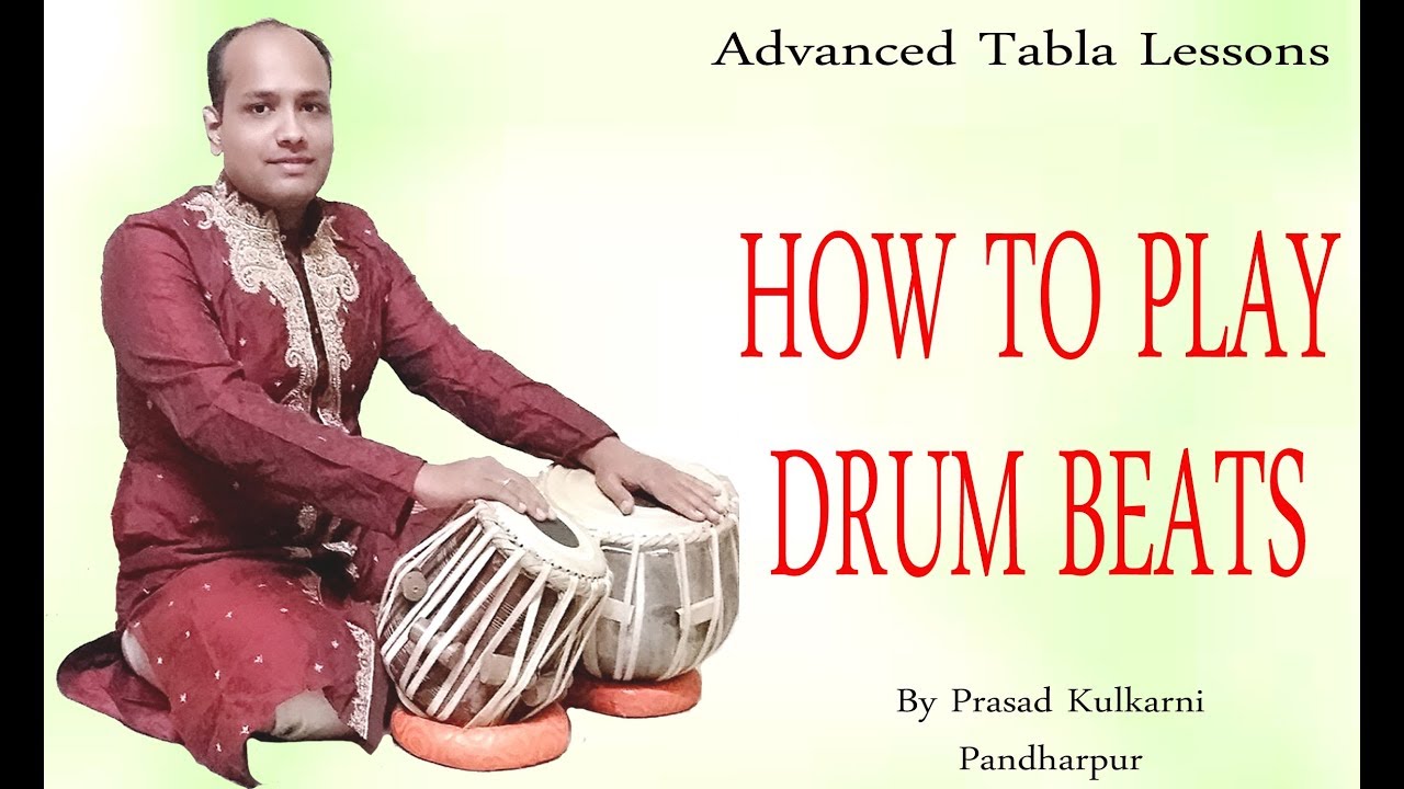 Tabla lesson#31-How to play  drum beats on tabla