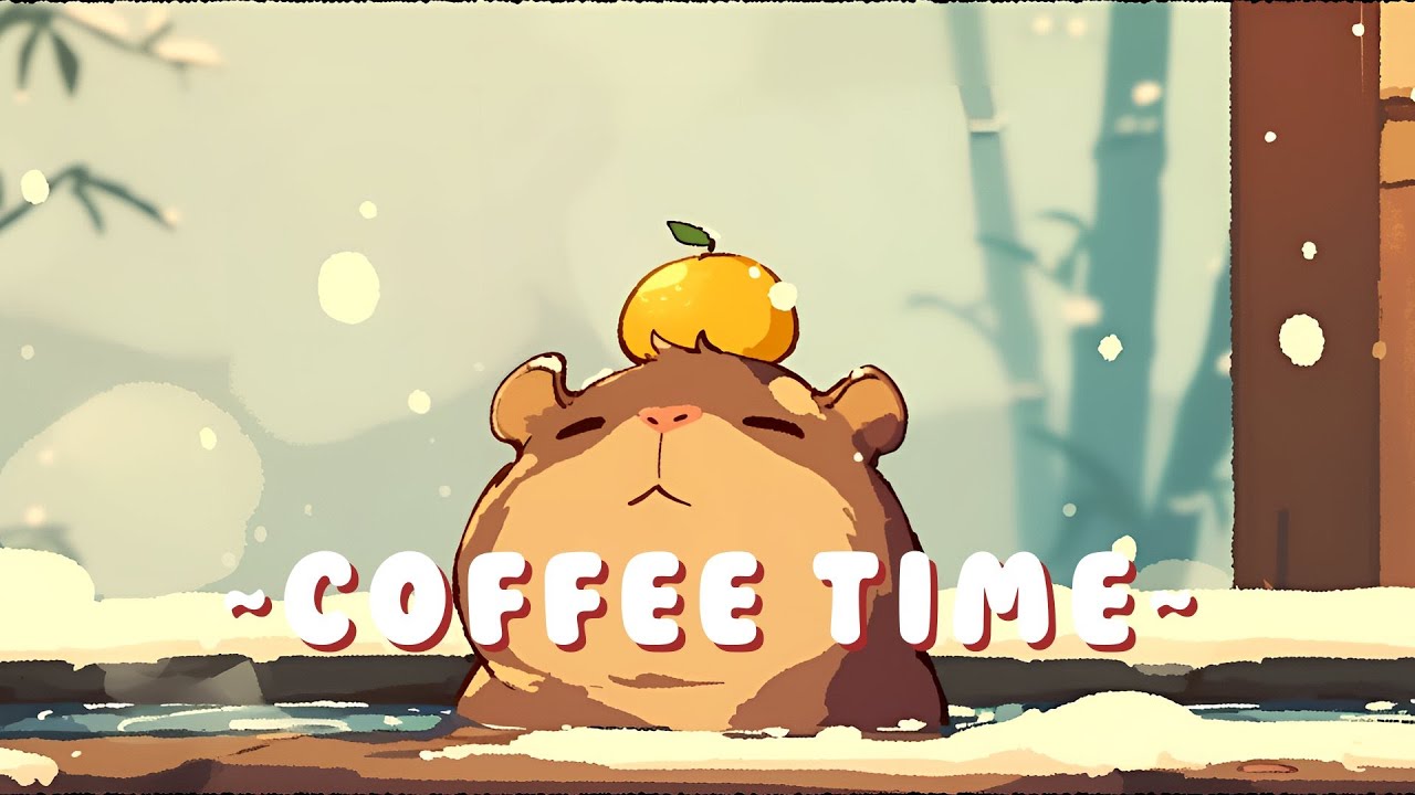 Capybara Music Channel | Relaxing Music for Work/Study 🦫 🎮 ☕ | Focus Helper