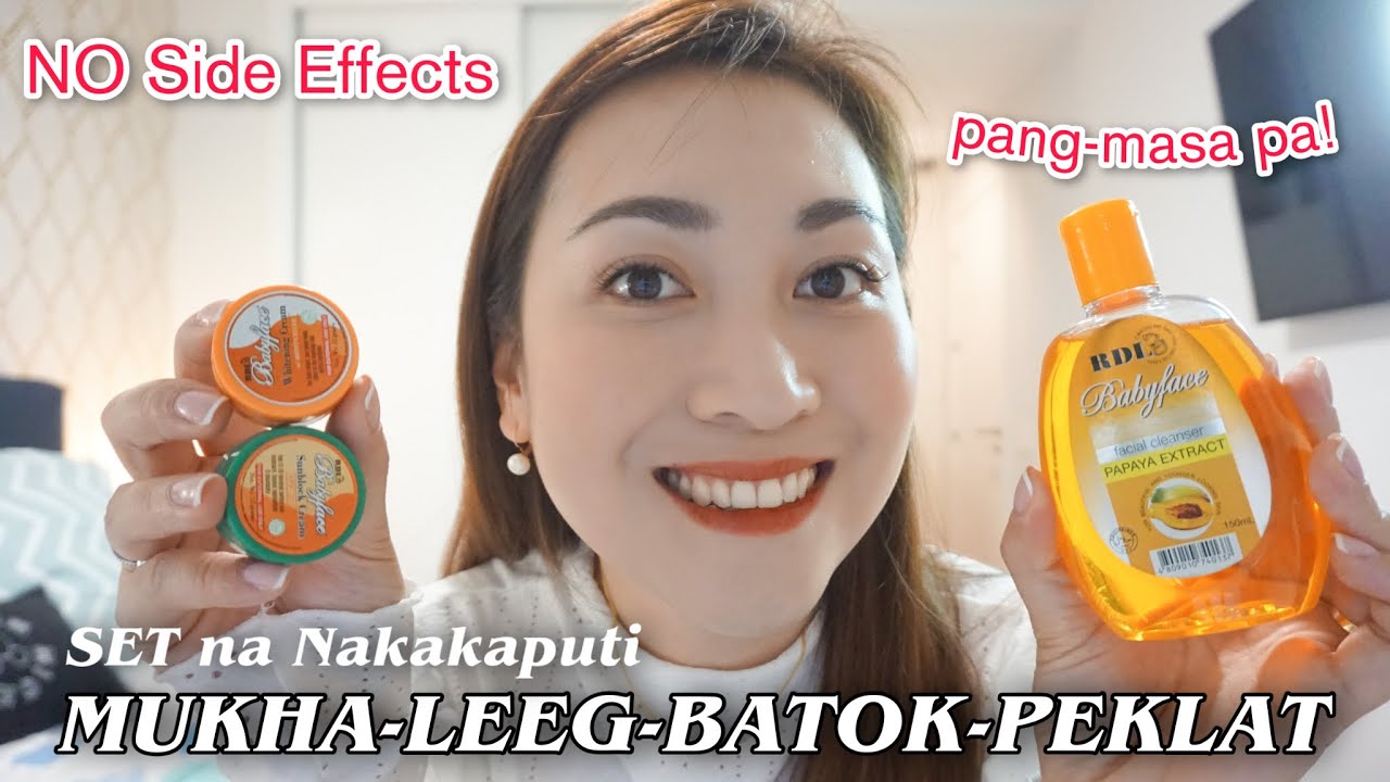 PINAKA MILDEST NA SET SOLUSYON SA NASUNOG NA BALAT AFTER REJUVEVATING SET ayaesguerra
